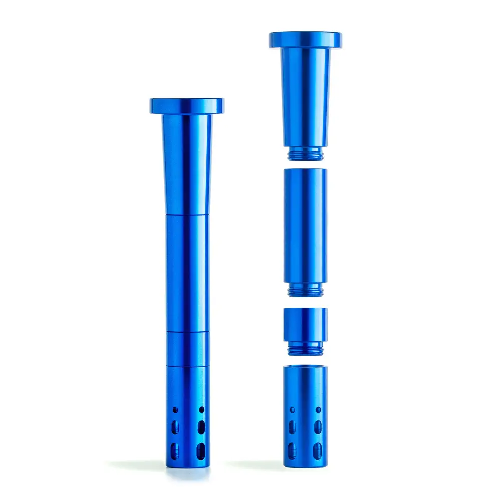 Chill - Royal Blue Break Resistant Downstem by Chill Steel Pipes