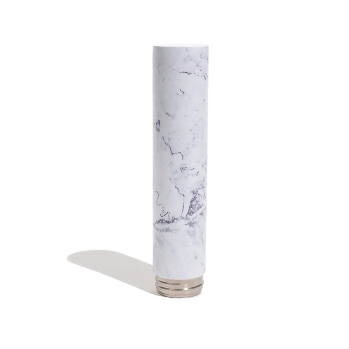 Gloss White & White Marble Combo by Chill Steel Pipes