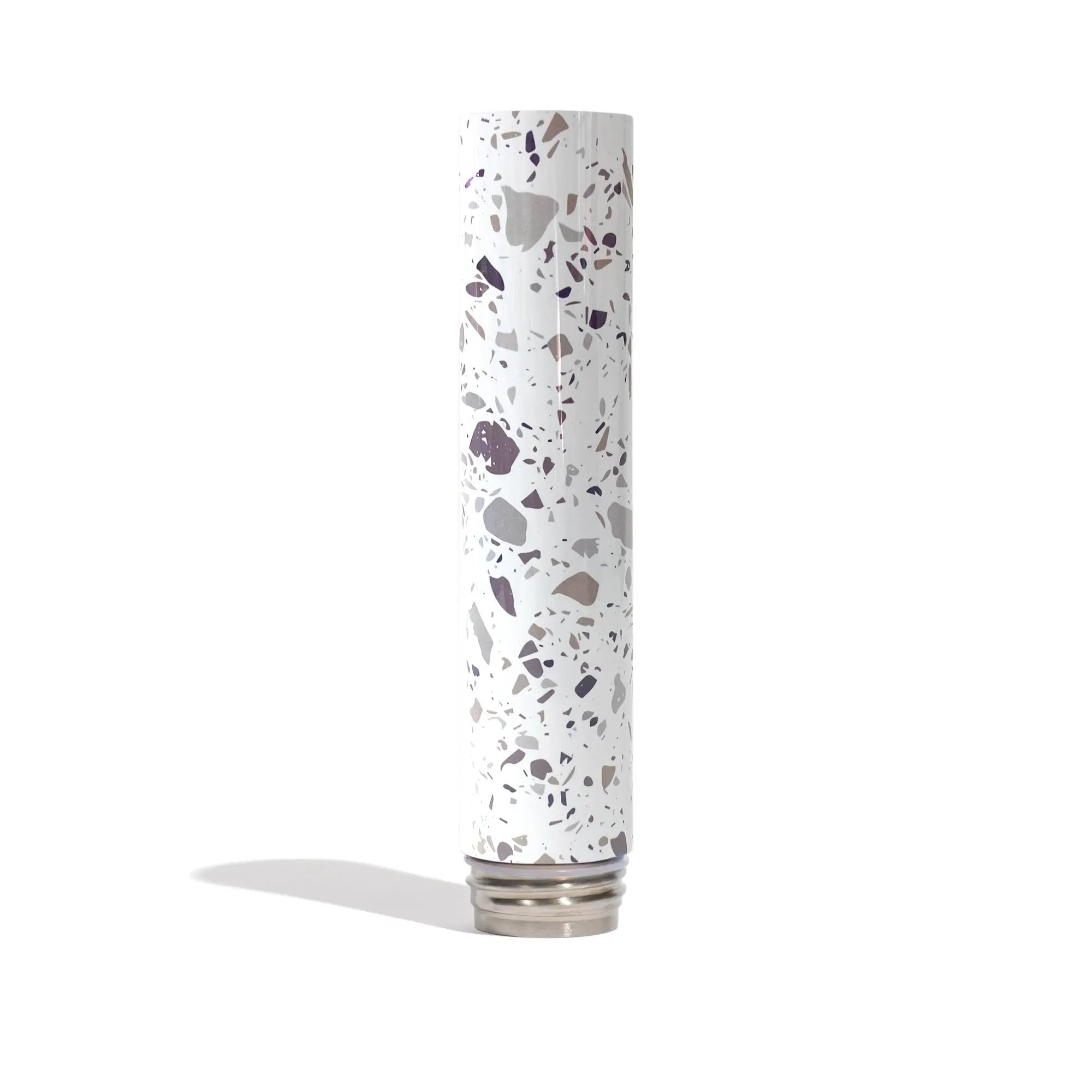 Gloss White & Terrazzo Combo by Chill Steel Pipes