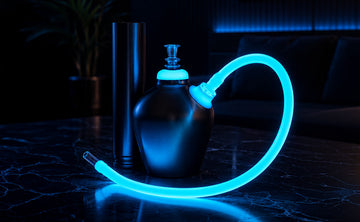 Glow In The Dark Chill Hookah Set on A Table