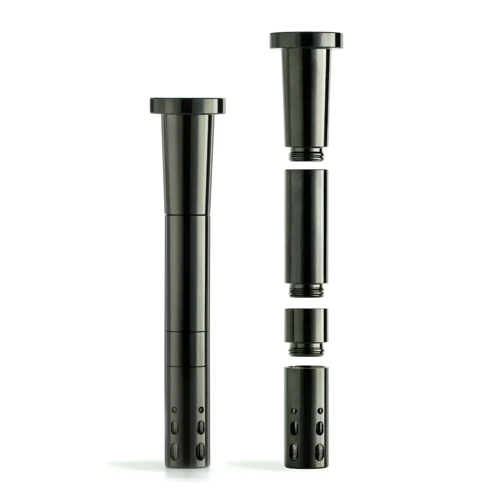 Chill - Unbreakable Aluminum Downstem - Black – Chill Steel Pipes