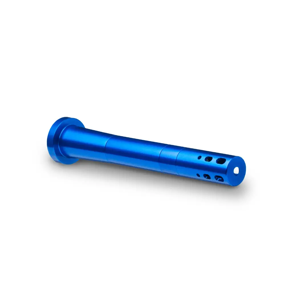 Chill - Royal Blue Break Resistant Downstem by Chill Steel Pipes