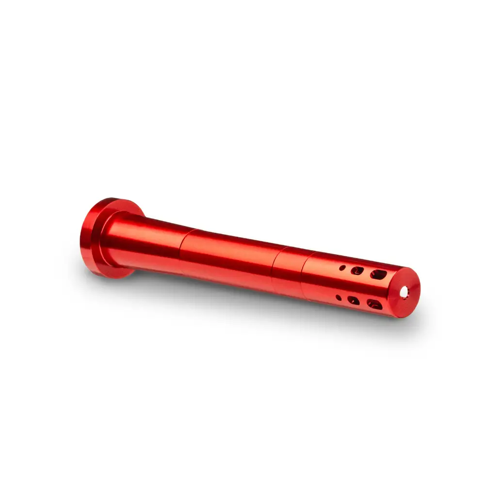 Chill - Red Break Resistant Downstem by Chill Steel Pipes