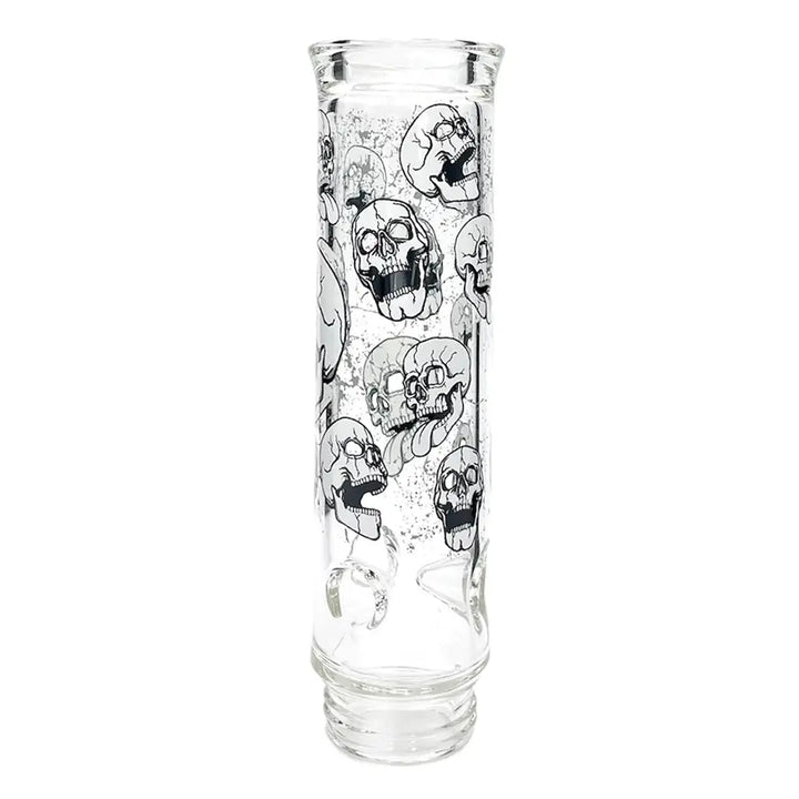 Prism - Skull - Standard Glass Neckpiece by Chill Steel Pipes