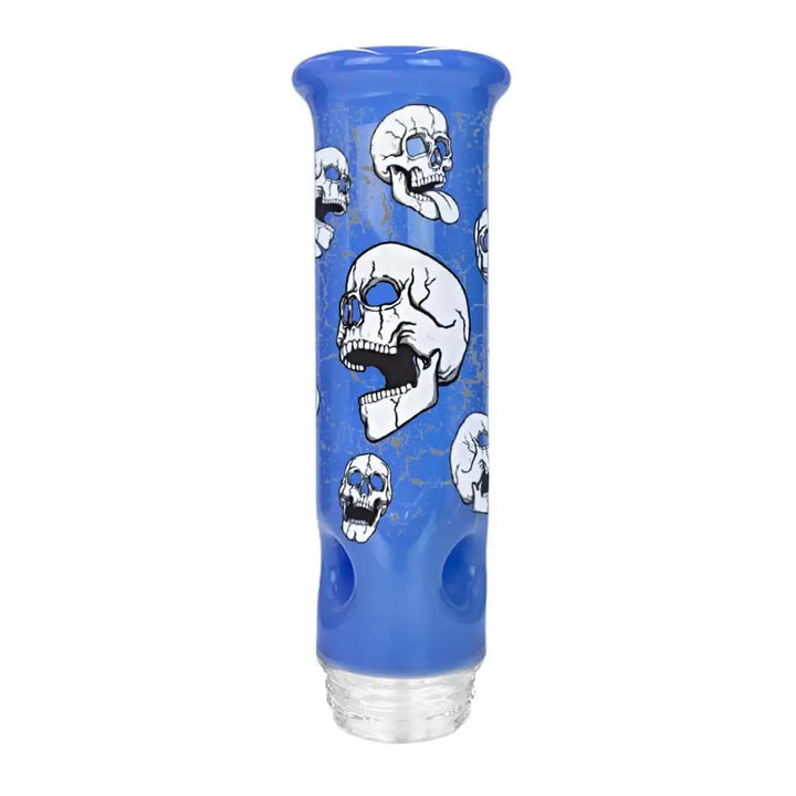 Prism - Skull - Standard Glass Neckpiece by Chill Steel Pipes