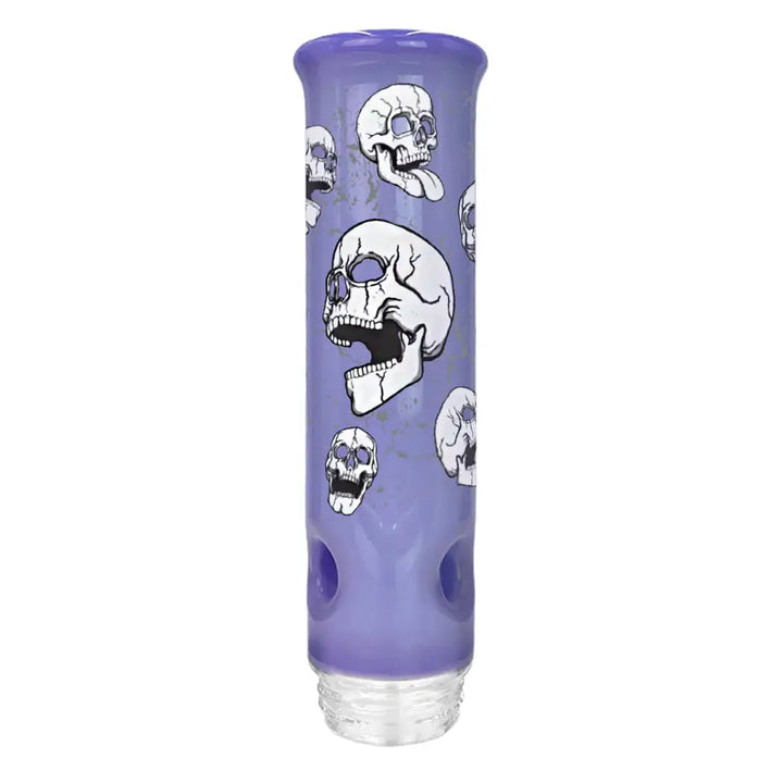 Prism - Skull - Standard Glass Neckpiece by Chill Steel Pipes