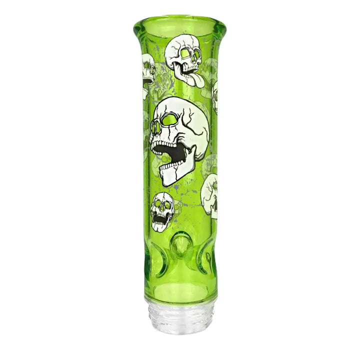 Prism - Skull - Standard Glass Neckpiece by Chill Steel Pipes