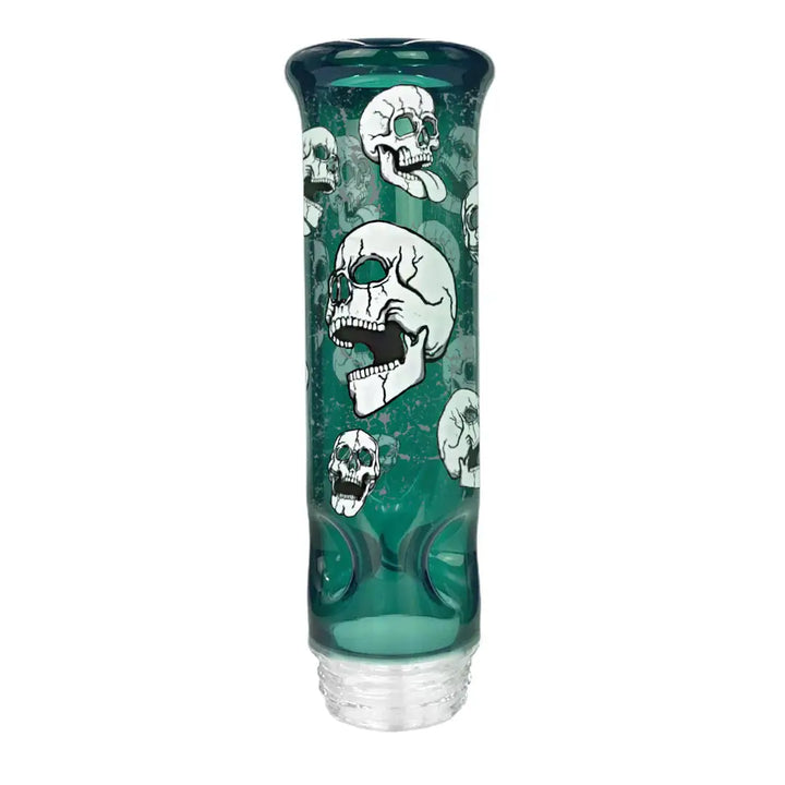 Prism - Skull - Standard Glass Neckpiece by Chill Steel Pipes